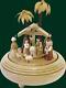 Music Box Nativity Scene 18-tone Mechanism Seiffen Ore Mountains New 08355