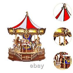 Musical Carousel Music Box Cute Horse Wind up Music Box for Women Girls Mom