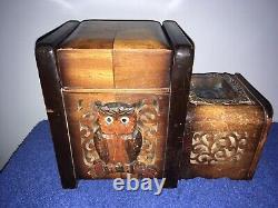 Musical Cigarette Tobacco Box Japan NEEDS RESTORATION