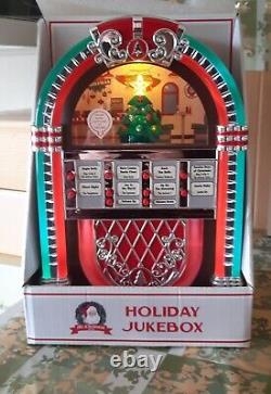 Musical Juke Box Cm. 25 H With 8 Famous Canti Christmas Lights LED And Vol 36862