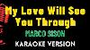 My Love Will See You Through Marco Sison Hd Karaoke Version