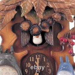 My Neighbor Totoro Wall clock Radio clock Karakuri clock Music box 4MJ806MA06