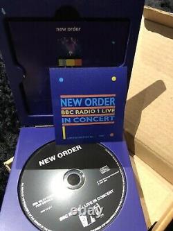 New Order Bbc Live Cd Wood Box Unique