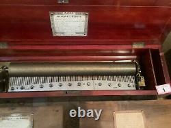 Nicole Freres Forte piano keywind music box