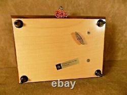 Nottuurno Intarsio Inlaid Wood Music Box With Key