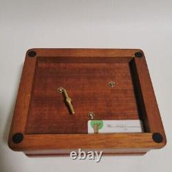 ORPHEUS SANKYO 30note wood Music Box When you wish upon a star