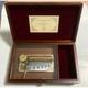 Orpheus Sankyo 50 Note 2 Pieces Wood Music Box Jewel Box Dx121-cab Tested