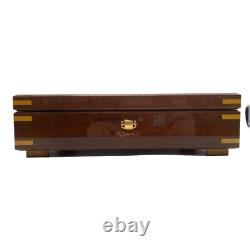 ORPHEUS SANKYO 50 note wood Music Box Habu no Minato / Rain on Jogashima