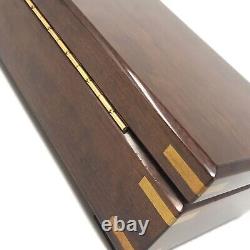 ORPHEUS SANKYO 50 note wood Music Box The Blue Danube Invitation to the dance