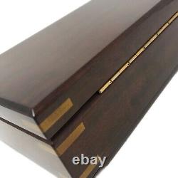 ORPHEUS SANKYO 50 note wood Music Box The Blue Danube Invitation to the dance