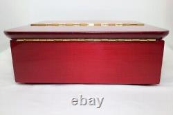 ORPHEUS SANKYO 50 wood Music Box The Blue Danube & Invitation to the Dance