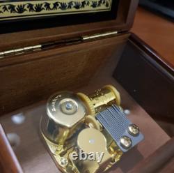 Orgel House Mr Sunshine Green Sleeves Wooden Music Box Orgel 18-note music box