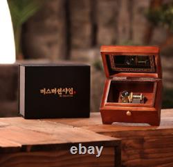 Orgel House Mr. Sunshine Green Sleeves Wooden Music Box Orgel/korea