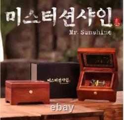 Orgel House Mr. Sunshine Wooden Music Box Green Sleeves Orgel/Korea