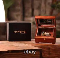 Orgel House Mr. Sunshine Wooden Music Box Green Sleeves Orgel/Korea