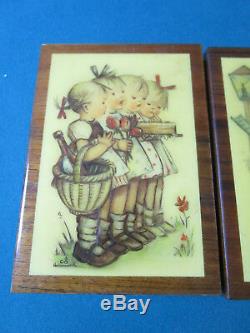 Original Hummel Double Jewelry Music Box Impossible Dream Italy Wood Inlay