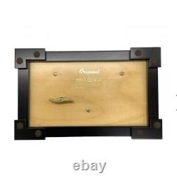 Original Reuge Sainte Croix Wood Music Box Switzerland Mozart
