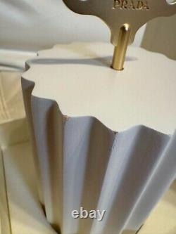PRADA Music Box White Wooden O Christmas Tree O Tannenbaum 16 x 10 cm USED/MINT