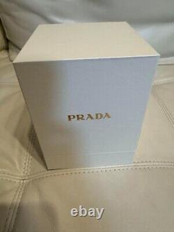 PRADA Music Box White Wooden O Christmas Tree O Tannenbaum 16 x 10 cm USED/MINT