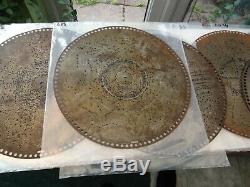 Polyphon music box penny in the slot plays 15half discs good working order