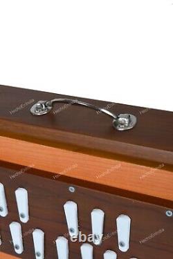 Professional 13 Notes, Sur Peti, Shruti Box Double Bellow TeakWood Musical