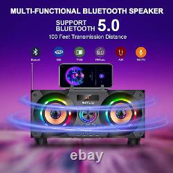 Quality Bluetooth Speaker 60 W (80 W Peak) Portable Music Box with S