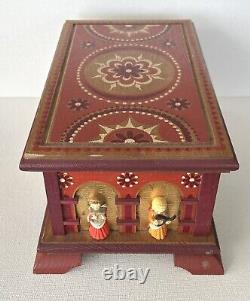 RARE Vintage ANRI x Reuge Figural Jewelry Music Box Lara's Theme