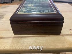 RARE Vintage Glynda Turley Hand In Hand Musical Jewellery Box(Plays Memory Cats)