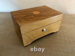 RARE Vintage Thorens AL 336 Swiss Switzerland 3-Song Wood Music Box (A30)