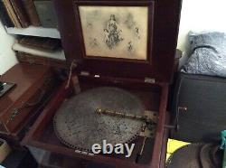 REGINA antique disc music box