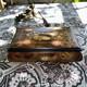 Reuge Jewelry Music Box Inlaid Wood Italy Swiss Movement Menuet De Beethoven