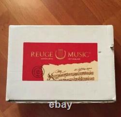 REUGE MUSIC One of a Kind Poker Theme Wood Inlay of 4 Aces Music Box