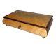 Reuge San Francisco Music Box Co Wood Laquer Memory With Locking Key