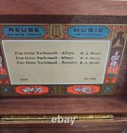 REUGE Switzerland Musical Movement CH 3/50 Vintage Swiss Music Box Tchaikovsky