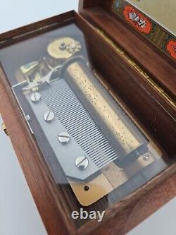 REUGE Switzerland Musical Movement CH 3/50 Vintage Swiss Music Box Tchaikovsky