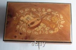 REUGE Tchaikovsky Wood Marquetry Jewelry Music Box (69072)