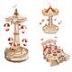 Rokr Amusement Park Series Diy Model Music Box 3d Wooden Puzzle Adult Xmas Gift