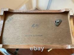 Rare Antiq Swiss CUENDET L'AUBERSON Wood Music Box