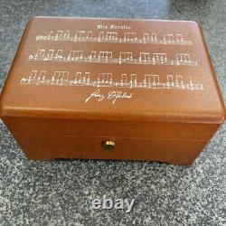 Rare Antique Swiss REUGE Wood Music Box Excellent