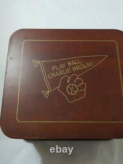 Rare Danbury Mint Play Ball, Charlie Brown Music Box