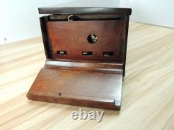 Rare Early 19C Walnut Nicole Freres 8 Air Music Box