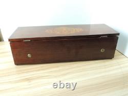 Rare Early 19C Walnut Nicole Freres 8 Air Music Box