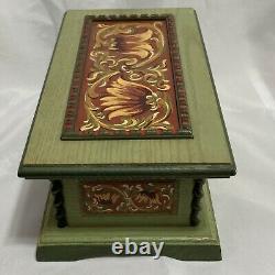 Rare Reuge Wood Music Box The Emperor Waltz Made 1972 Western Germany