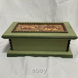 Rare Reuge Wood Music Box The Emperor Waltz Made 1972 Western Germany