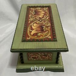 Rare Reuge Wood Music Box The Emperor Waltz Made 1972 Western Germany