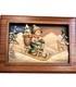 Rare Signed Vtg L Edition Reuge Goebel Hummel Anri Carved Wood Music Box Italy