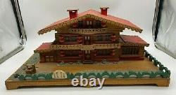 Rare Vintage 1955 Handcrafted Musical Ballet House