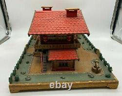 Rare Vintage 1955 Handcrafted Musical Ballet House