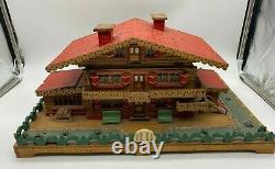 Rare Vintage 1955 Handcrafted Musical Ballet House