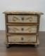 Rare Vintage Wooden Florentine Music Box Jewelry Box Dresser 3 Drawers
